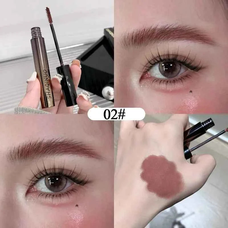 Mist Velvet Natural Eyebrow Enhancer Dye Gel Tint Mascara Waterproof Lasting Quick Dry Dyeing Brow Tattoo Tinted Cream Makeup