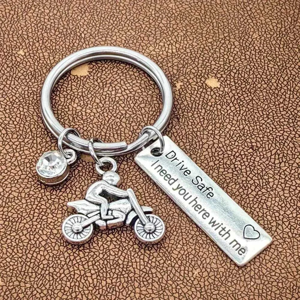1Pc Motorcycle Birthstone Keychains,Drive Safe Keyring,Biker Gifts For Husband Son Family Friend,Gift For Valentine's Day The jack market .AU The jack market .AU Jewellery & Chains $ 47 14:29#Blue
