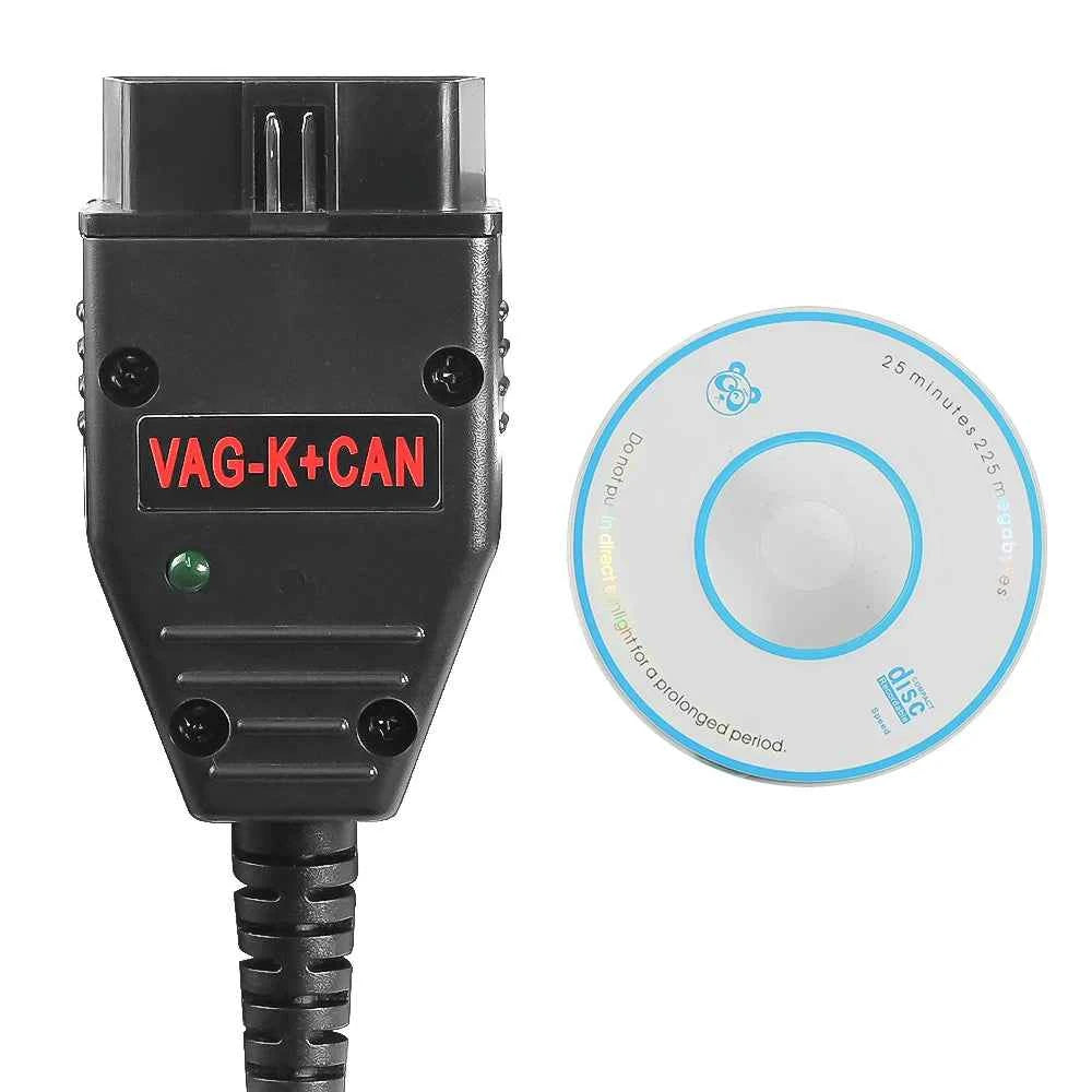 VAG K CAN Commander 1.4 FTDI PIC18F25K80 K+CAN 1 4 OBD 2 OBD2 Auto Car Diagnostic Tools Interface COM K-line Cable