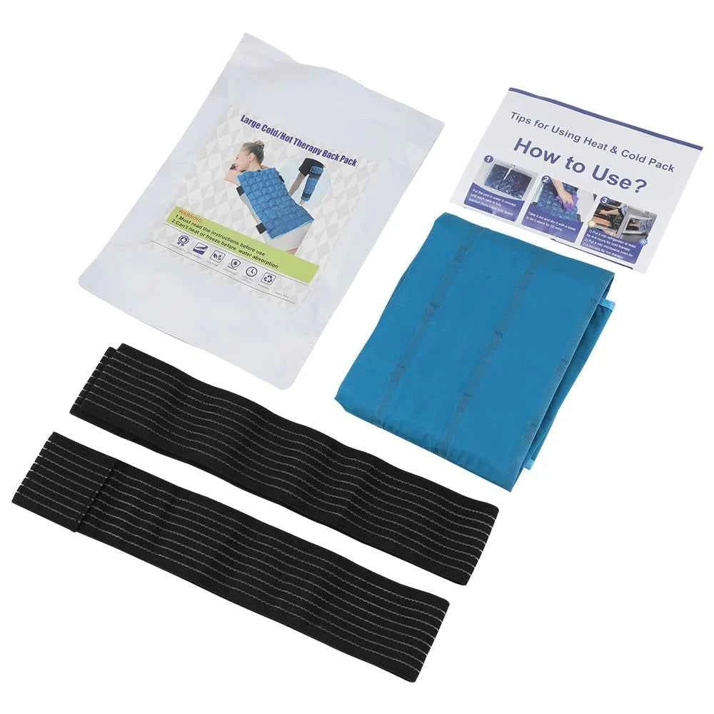 Cold/hot compress polymer Reusable Cold Ice Pack for Knee Compression Soft Injury Support Post-Operative Nursing Care Cooler