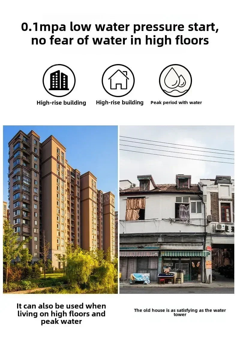 Instant Water Heater 220V 3000W-5500W Portable Electric Heaters for Bathroom Hot Water Shower and Home Kitchen Heating