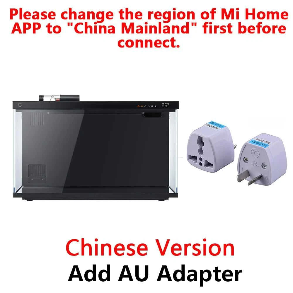 NEW MIJIA Smart Fish Tank MYG100 Work With Mijia APP Mobile Controlled Remote Feeding Smart Lighting System Light Aquarium20L The jack market .AU The jack market .AU Home $ 131 14:366#Add UK Adapter