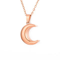 Stainless Steel Crescent Moon Pendant Cremation Jewelry Urn Necklaces for Human Pet Ashes Memorial Jewelry Gift for Women Men The jack market .AU The jack market .AU Jewellery & Chains $ 53 200001033:361187#Rose Gold