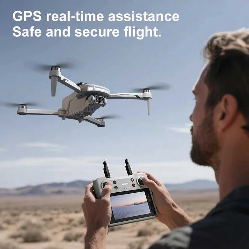 4DRC New V34 Drone 8K Profesional 4K HD Camera Brushless Motor Obstacle Avoidance Foldable Quadcopter Aerial Optical RC Toy The jack market .AU The jack market .AU Drones $ 169 14:10#GPS-8K-1Battery