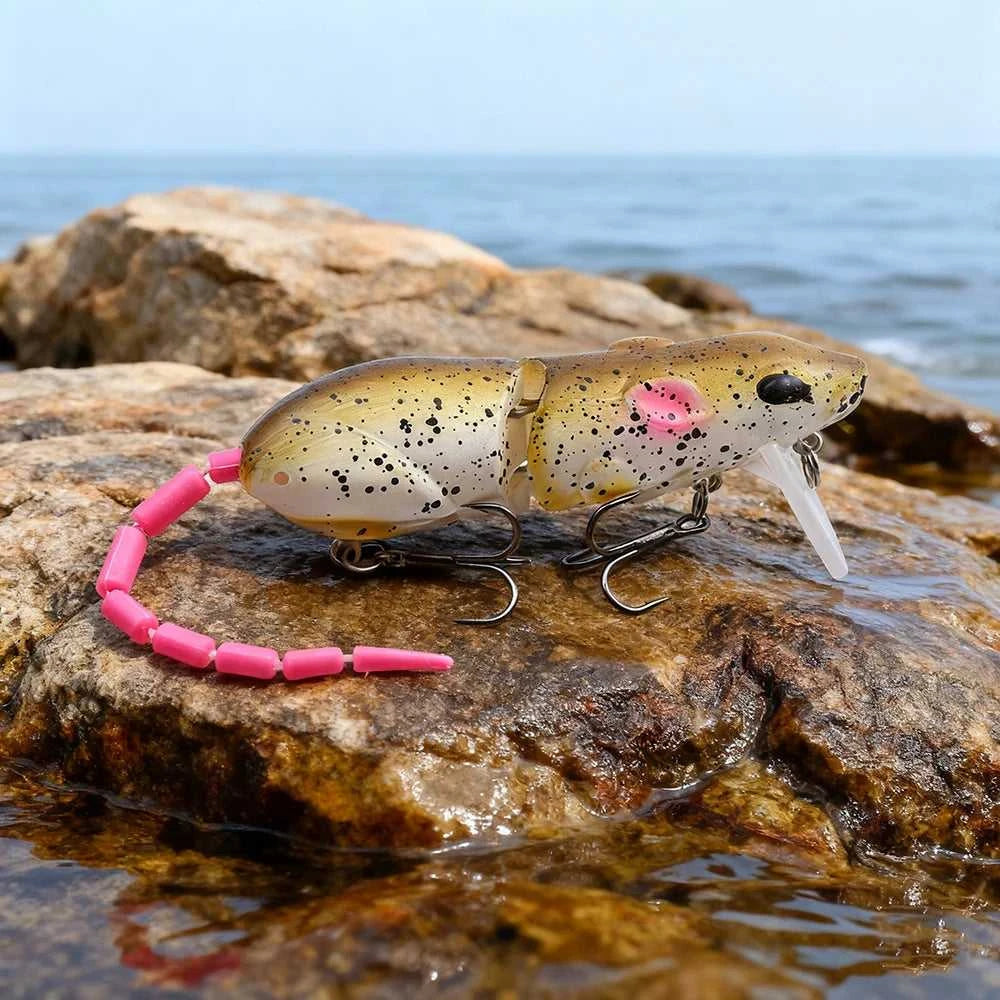 15.5CM Mouse Lure Artificial Plastic Mouse Fishing Lure Swimbait Rat Pike Bass Minnow Floatingbaits Fishing Tackle Accessories The jack market .AU The jack market .AU Fishing Gear $ 21 14:175#J