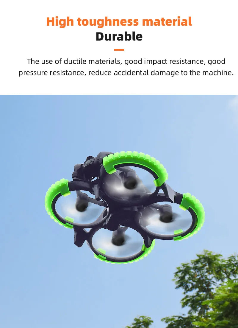 BRDRC Propeller Guard For DJI Avata Drone Protector Bumper Rings Propeller Anti-drop Lightweight Protection Cover Accessory
