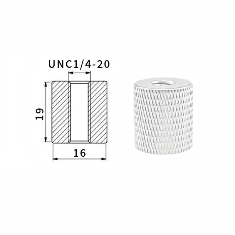 2/4PCS 1/4-20UNC 3/8-16 M5 M6 M8 M10 Conversion Nut Projector Bracket Adapter Ball head Camera Tripod Photography screw