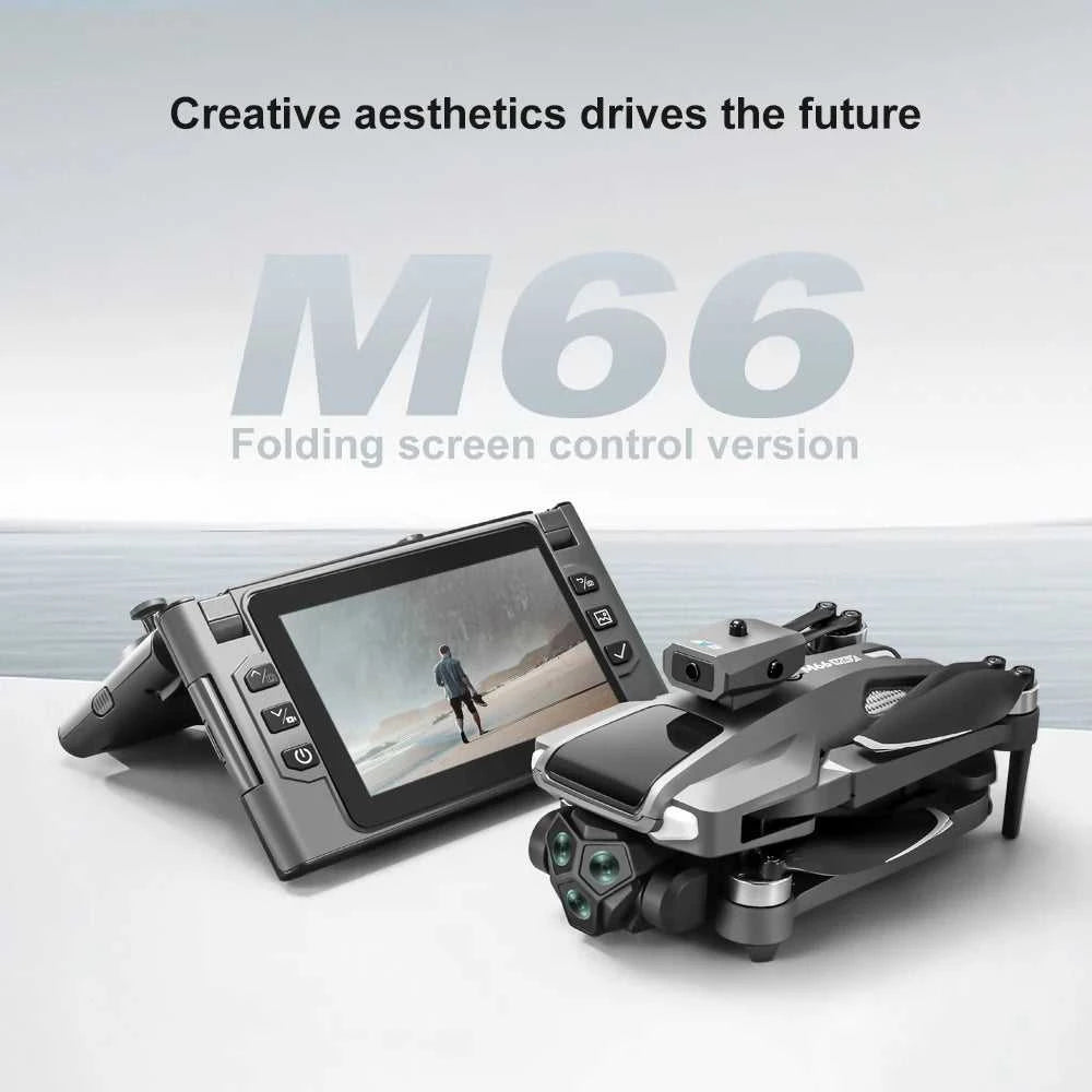 New Drone with Folding Screen Professional 8K HD Camera Aerial Photography Brushless Quadcopter Remote Control Drones Toy Gifts The jack market .AU The jack market .AU Drones $ 146 14:1052#M66-BRUSHLESS-6K