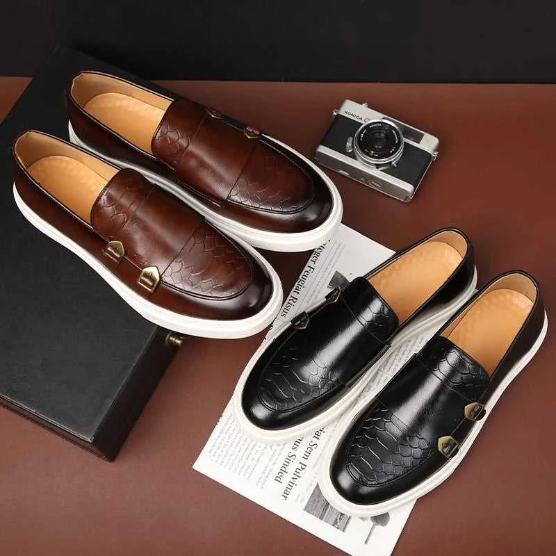 Fashion Men's Casual Shoes Embossed Leather Men Classic Retro British Style Tassels Loafers Mens Slip-on Outdoor Driving Flats The jack market .AU The jack market .AU Step Up Your Style: Trendy Shoes for Every Occasion! $ 101 14:193#S11 Black;200000124:200000364#39 (US 6.5);200007763:201336100
