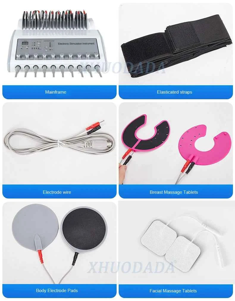 S871 Electrostimulation Machine - Targeted Weight Loss & Muscle Toning with Russian Wave Technology