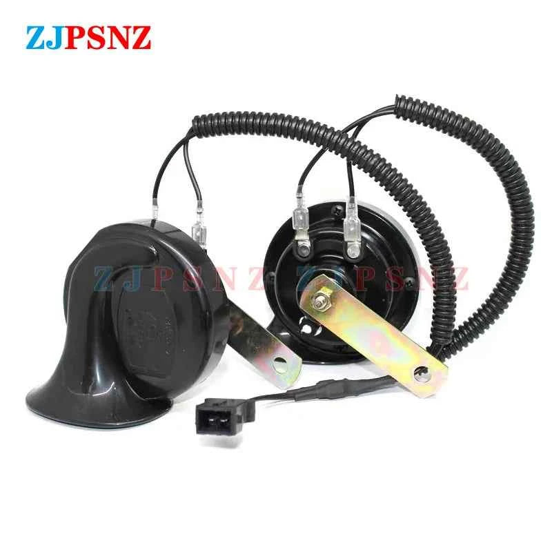 Auto Horn Plug 4 Wires Corrugated Tube Dedicated Snail Horn Socket Conversion Plug Car Speakers Single Horn Refit Double Horn