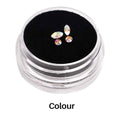 3/4pcs Dental Tooth Gems Flat Bottom Drill Crystal Rhinestone Acrylic Tooth Beauty Diamond Ornaments DIY Teeth Jewelry