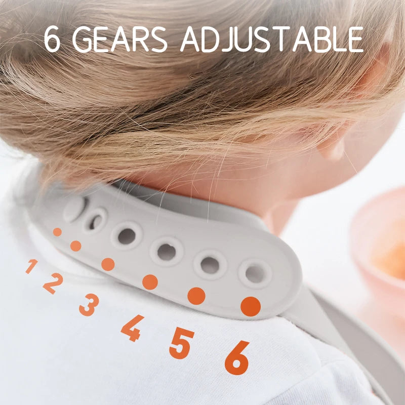 Silicone Baby Bib Waterproof Kids Boy Girl Feeding Stuff Adjustable Feeding Apron Food Grade Cartoon Burp Scarf Toddler Burp Bib