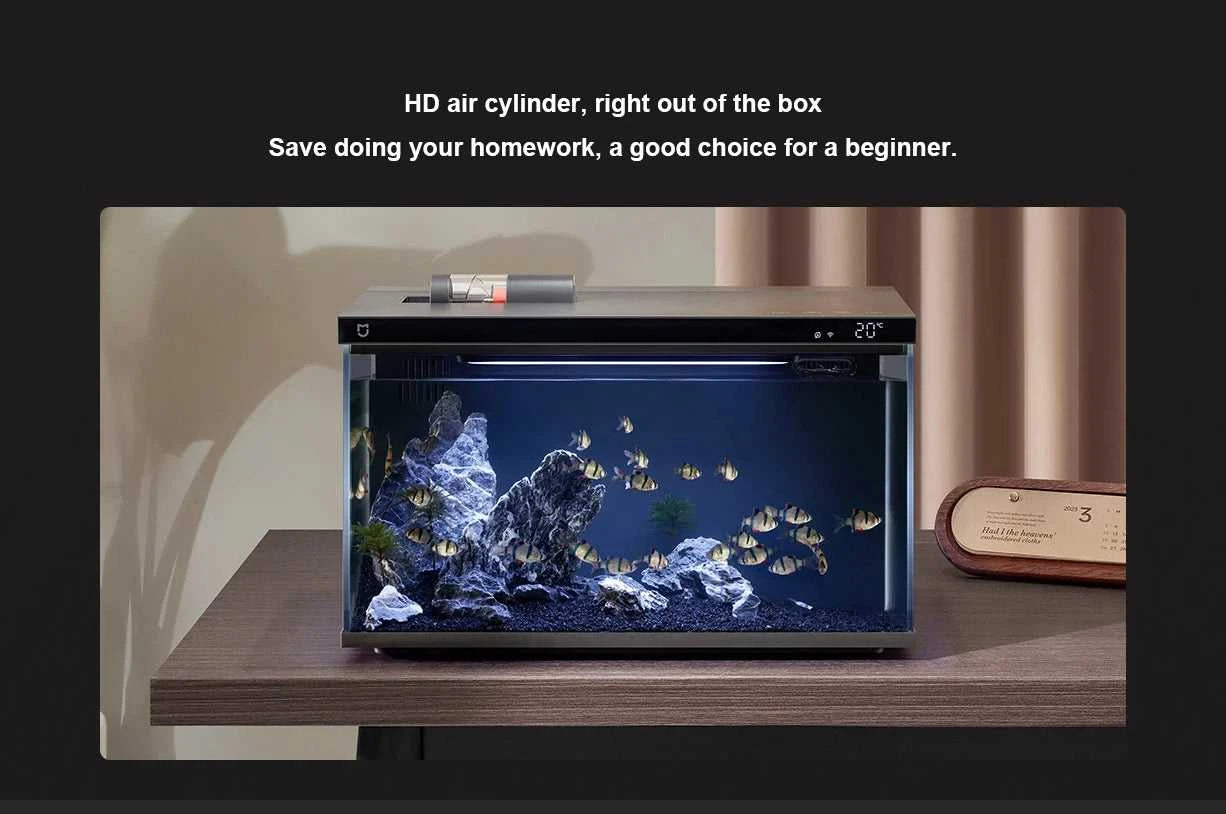 NEW MIJIA Smart Fish Tank MYG100 Work With Mijia APP Mobile Controlled Remote Feeding Smart Lighting System Light Aquarium20L The jack market .AU The jack market .AU Home $ 131 14:366#Add UK Adapter