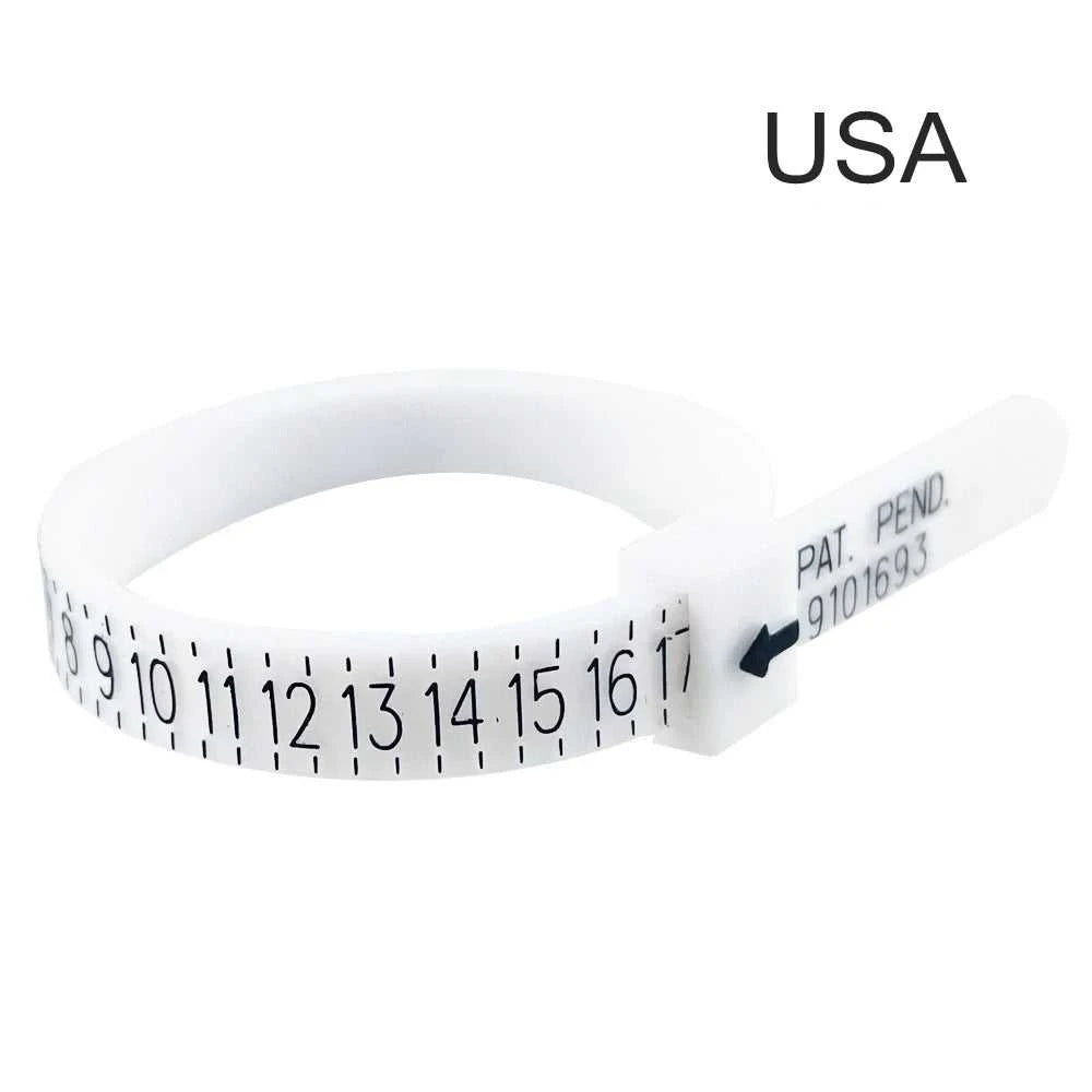 UK USA British American European Standard Measurement Belt Bracelet Rings Sizer Finger Size Screening Jewellery Tool Custom Logo The jack market .AU The jack market .AU Jewellery & Chains $ 52 14:771#Black Japan