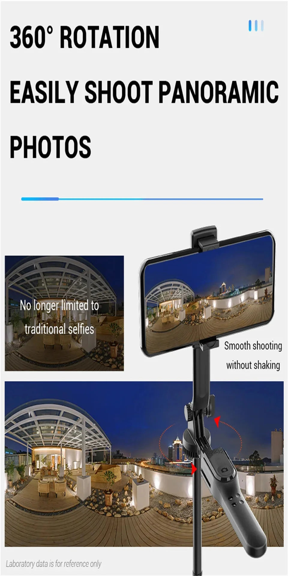 FANGTUOSI 2024 New Wireless Selfie Stick Tripod Foldable Stand For Gopro Action Cameras Smartphones Balance Steady Shooting Live