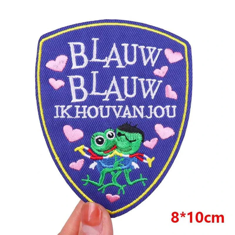 DIY 2026 Netherland Oeteldonk Emblem Embroidered Patches For Clothes Iron On Patches For Clothing Netherland Carnival Patch The jack market .AU The jack market .AU Home $ 19 14:10#PE15317CT