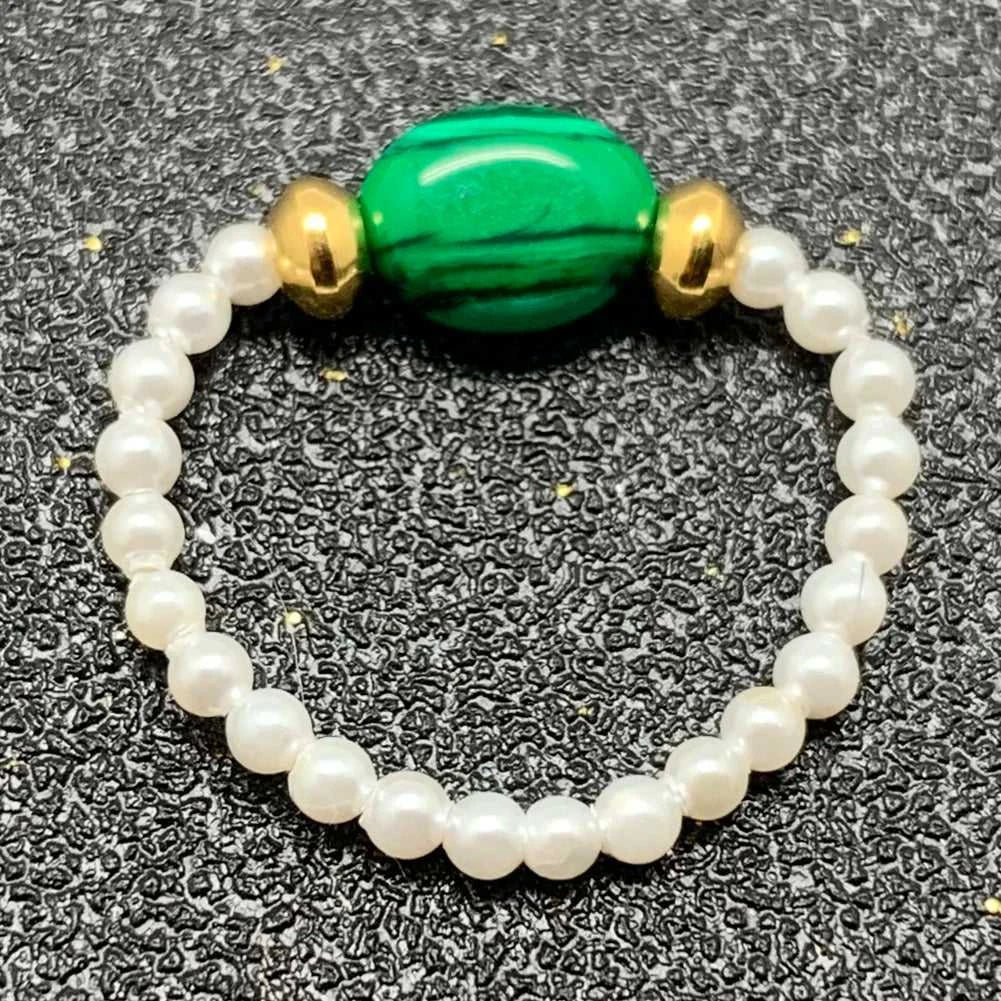 2mm Simulated Pearl Wedding Rings For Women Fashion Handmade Jewelry Tigereye Malachite Ring Natural Stone Gifts The jack market .AU The jack market .AU Jewellery & Chains $ 47 200000369:200001539;200000783:4602#Malachite;200001034:361181#Silver Bead