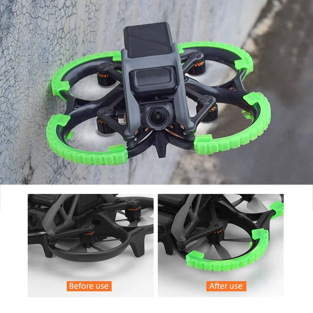 BRDRC Propeller Guard For DJI Avata Drone Protector Bumper Rings Propeller Anti-drop Lightweight Protection Cover Accessory