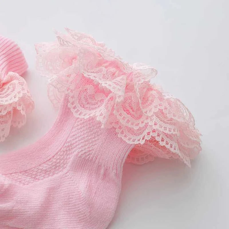 Baby Girls Boys Cotton Socks Cute Eyelet Frilly Lace Baptism Socks Birthday Gift for Infants The jack market .AU The jack market .AU Mum & Kids: Essential Products for Every Family $ 21 14:200002130;200000463:200661896#6-12M