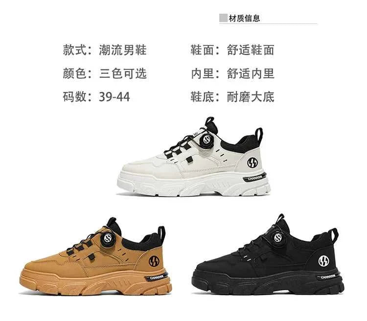 Autumn Men's Shoes 2024 New Breathable Workwear Men's Trend Versatile White Shoes Men's Thick Soled Casual Board Shoes The jack market .AU The jack market .AU Step Up Your Style: Trendy Shoes for Every Occasion! $ 80 14:771;200000124:100013888