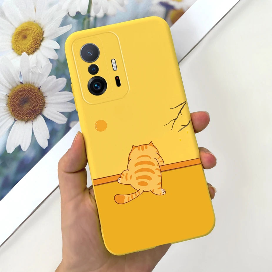 Xiaomi 11T Pro Case - Cute Cartoon Design, Soft Silicone Protection for Xiaomi Mi 11T Pro & 11TPro