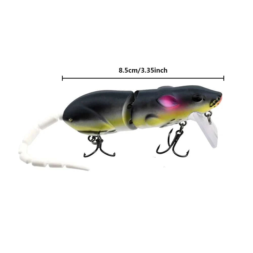 15.5CM Mouse Lure Artificial Plastic Mouse Fishing Lure Swimbait Rat Pike Bass Minnow Floatingbaits Fishing Tackle Accessories The jack market .AU The jack market .AU Fishing Gear $ 21 14:175#J