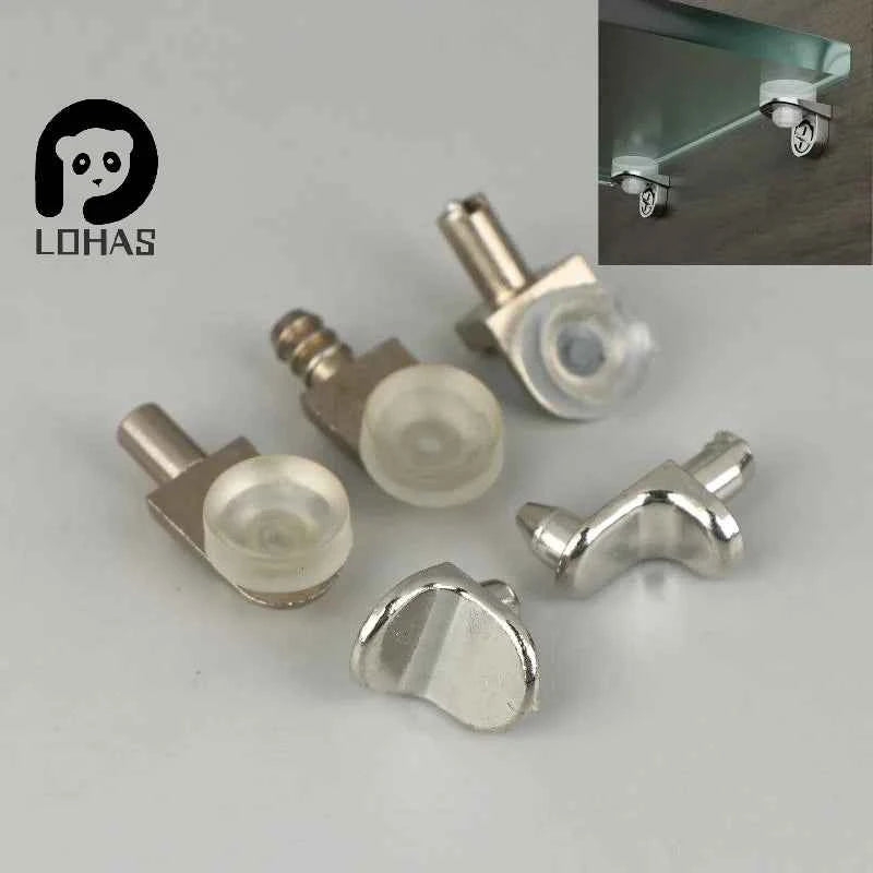 10Pcs Shelf Support Studs Pegs Pins Plugs Cabinet Seperator Fixed Wooden Glass Layer Board Furniture Bracket Holder Accessories