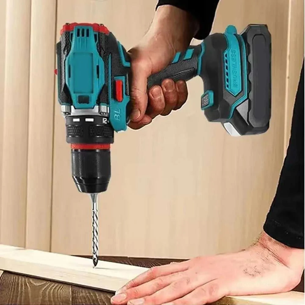 10mm Brushless Electric Impact Drill Driver 2-Speed Cordless Power Tool for Home DIY Construction 18V Battery Not Included The jack market .AU The jack market .AU Home $ 84 14:771#No battery