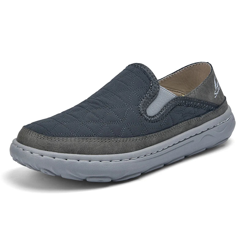 New Spring Breathable Sneakers Men Casual Shoes Lightweight Slip On Loafers Men Outdoor Shoes Walking Elastic Pantshoes Flats