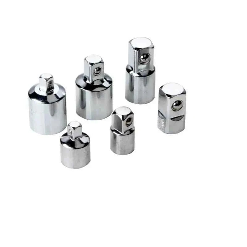 1/4" 3/8" 1/2" Ratchet Wrench Socket Converter Sleeve Head Chrome Vanadium Sleeve Drive Converter Transform Joint Hand Tools
