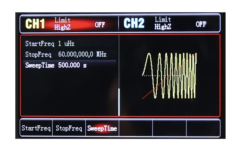 UNI-T Portable Dual Channel Signal Generator - 30MHz/60MHz Arbitrary Waveform Creator