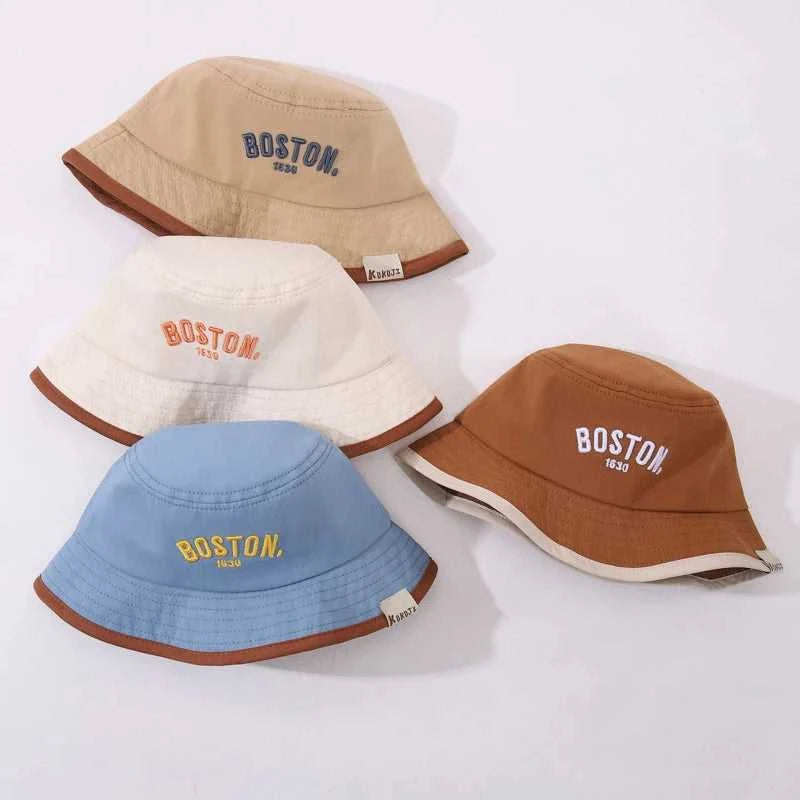 Spring Summer Baby Bucket Hat Letter Embroidered Baby Boys Girls Fisherman Cap Kids Beach Panama Sun Hats The jack market .AU The jack market .AU Mum & Kids: Essential Products for Every Family $ 24 14:29#blue;5:100014066#48-50CM fit 1-3Y