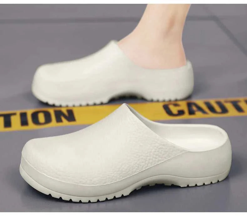 Men Slippers Couples Garden Clog Women Water Proof Chef Shoe Comfortable Sandal Slippers For Pet Workers Outdoor Fishing Shoes The jack market .AU The jack market .AU Step Up Your Style: Trendy Shoes for Every Occasion! $ 63 14:29;200000124:100010487#44-45