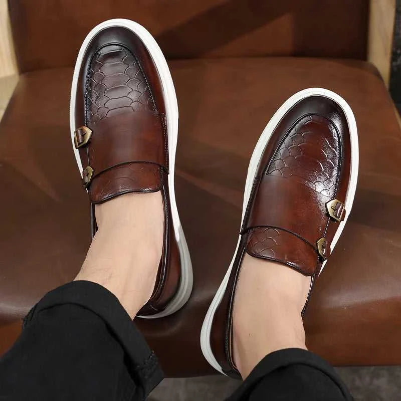 Fashion Men's Casual Shoes Embossed Leather Men Classic Retro British Style Tassels Loafers Mens Slip-on Outdoor Driving Flats The jack market .AU The jack market .AU Step Up Your Style: Trendy Shoes for Every Occasion! $ 101 14:193#S11 Black;200000124:200000364#39 (US 6.5);200007763:201336100