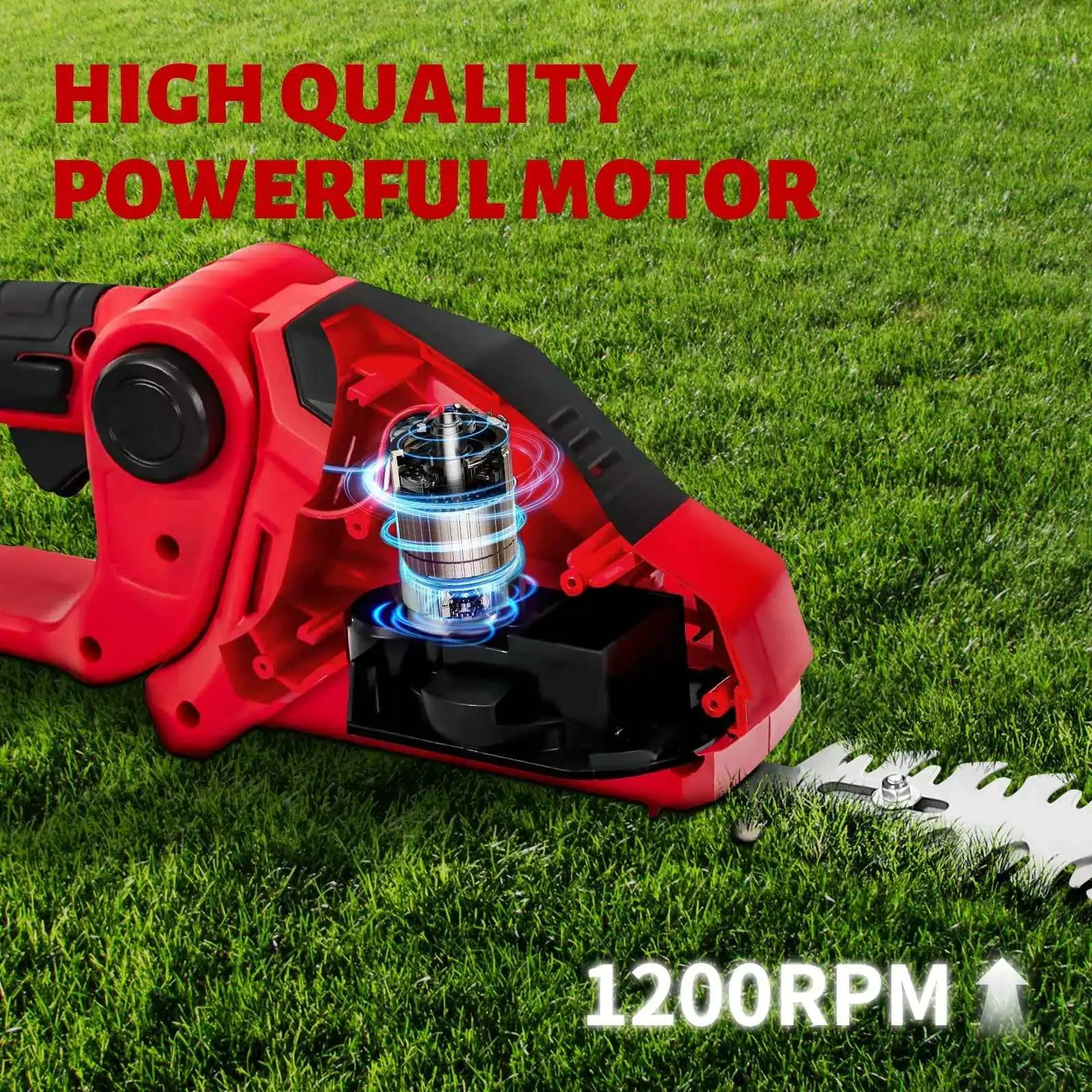 Milwaukee Cordless Hedge Trimmer - Powerful 18V Electric Shears for Effortless Garden Maintenance