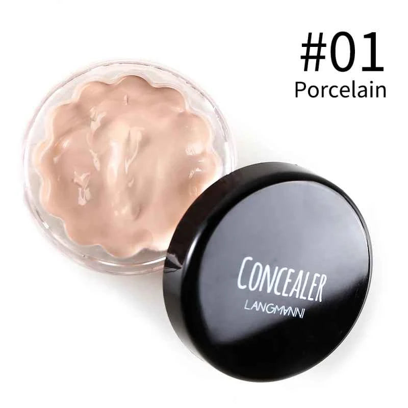 12ML Foundation Concealer Cream High Coverage Concealer Cover Anti Dark Circle Freckle Waterproof Long Lasting Face Makeup Base