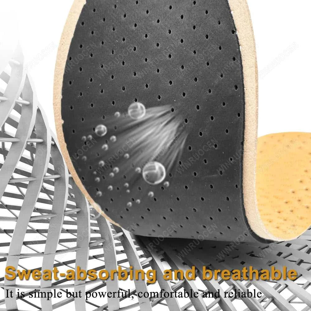 Casual Insoles For Shoes Men Women Leather Latex Comfortable Deodorant Feet Quality Flats Shoe Sole Non-Slip Insert Pads The jack market .AU The jack market .AU Step Up Your Style: Trendy Shoes for Every Occasion! $ 49 200000124:151#EU 43-44