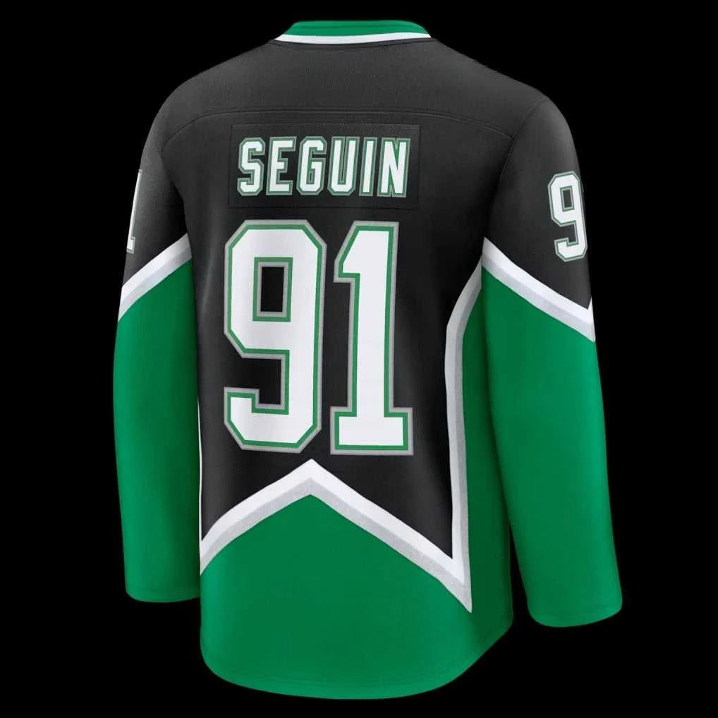 Hockey Jersey - Black/Green/White Long-Sleeve Apparel for Fans & Collectors 3d HD Prints The jack market .AU The jack market .AU Mum & Kids: Essential Products for Every Family $ 35 14:100018786#1;5:361386