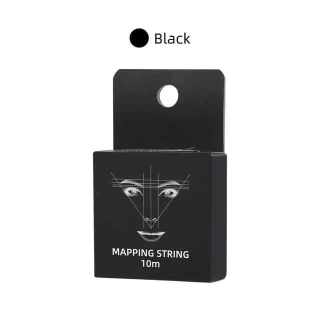 Microblading Mapping String - Liquid-Free Eyebrow Positioning Tool for Perfect Makeup Application
