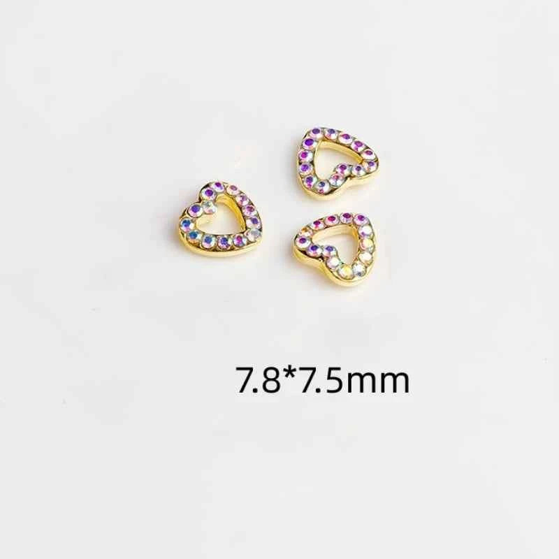 3/4pcs Dental Tooth Gems Flat Bottom Drill Crystal Rhinestone Acrylic Tooth Beauty Diamond Ornaments DIY Teeth Jewelry