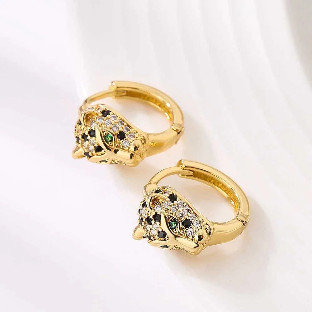 Mafisar New Arrival Classic Gold Plated Delicate Zircon Animal Leopard Earrings High Quality Hip-Hop Style Women Jewelry Gifts The jack market .AU The jack market .AU Jewellery & Chains $ 49 200001034:361180#43301