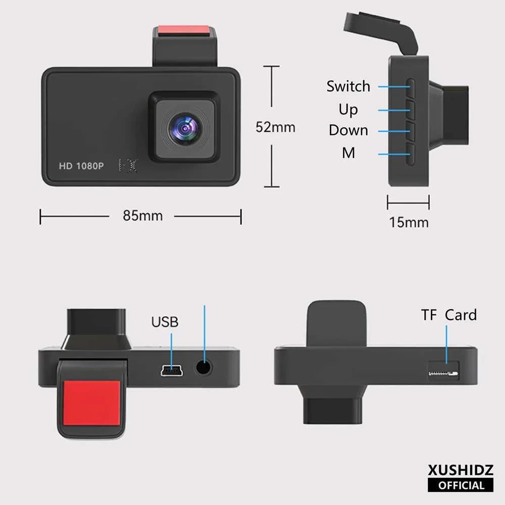 XUSHIDZ Q10 1080P NEW Dash Cam Night Vision Car DVR Vehicle Recorder Car Camera G-sensor HDR DVR Loop Recording Dashcam The jack market .AU The jack market .AU Home $ 60 200000182:29#Q10PRO n Rear Cam;200009160:100019035