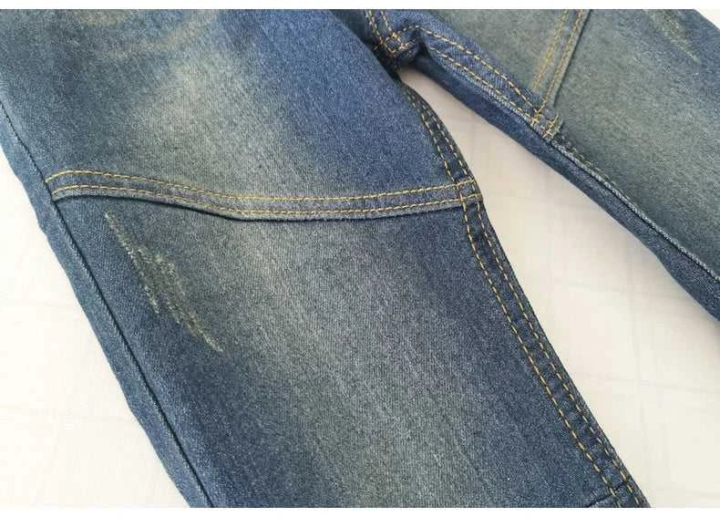 IENENS 4-11 Years Boys Slim Straight Jeans Children Denim Long Pants Kids Casual Trousers The jack market .AU The jack market .AU Mum & Kids: Essential Products for Every Family $ 37 14:771#Navy blue;200000463:200661900#6 Years