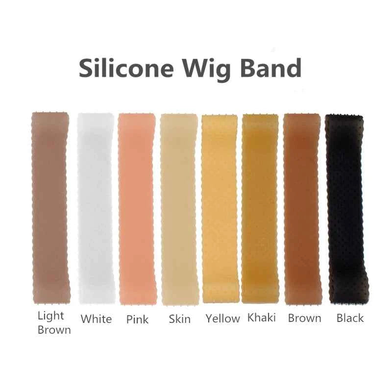 Silicone Wig Band & Stretchy Cap - Non-Slip, Seamless Comfort for Yoga & Daily Wear
