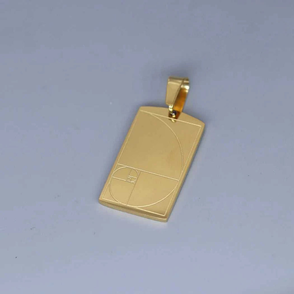 2pcs DIY Punk Rectangle Spiral Fibonacci Stainless Steel Pendant Charms for Jewelry Making Necklace Keychain Accessories Bulk The jack market .AU The jack market .AU Jewellery & Chains $ 46 200001033:865#SPA240-G