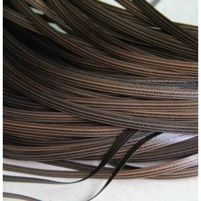 65meters Coffee gradient flat synthetic rattan weaving material plastic rattan for knit and repair chair table synthetic rattan The jack market .AU The jack market .AU Home $ 65 <none>