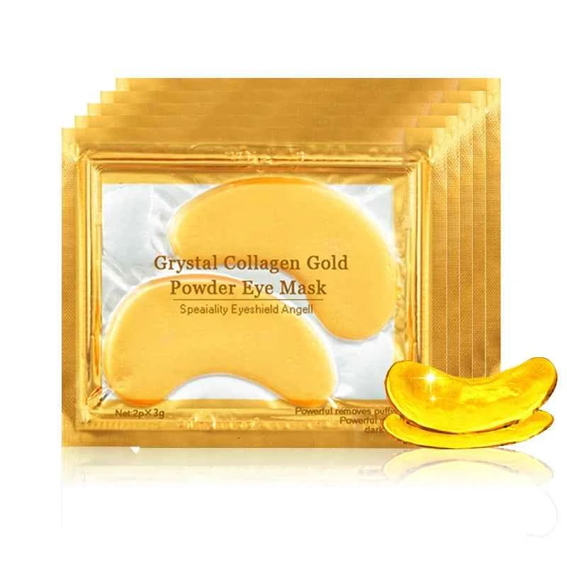 Gold Collagen Eye Masks - Revitalize, Hydrate & Erase Dark Circles & Puffiness