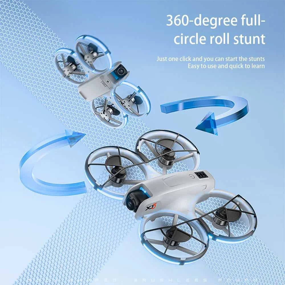 Dual camera high-definition drone, headless mode, 360 ° flip, easy to operate, suitable for outdoor travel The jack market .AU The jack market .AU Drones $ 114 14:193#XJ3-A-4.3-GY-1B