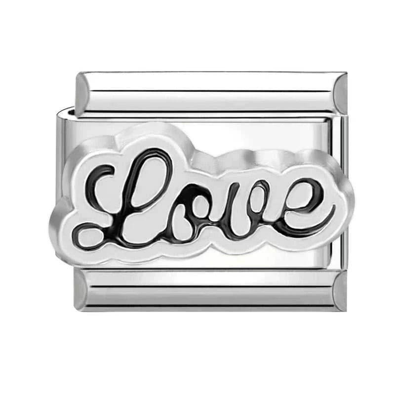 2024 Fashion Pretty Sweet Colour Rose Flower Charm Italian Links Fit 9mm Stainless Steel Bracelet Making DIY Jewelry The jack market .AU The jack market .AU Jewellery & Chains $ 51 200001033:361187#No.6